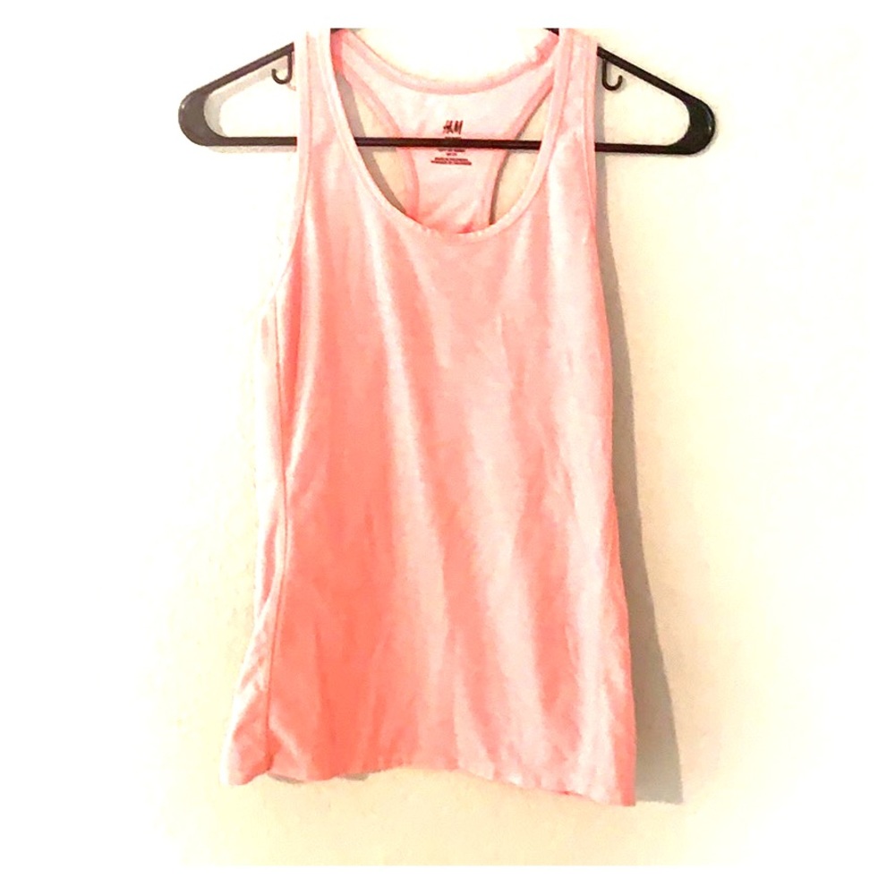 Racer back athletic tank top